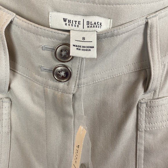 WHBM Silk Cargo Wide Leg Pants - Picture 5 of 10